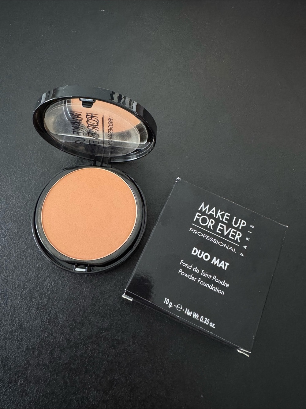 MAKE UP FOR EVER Duo Mat Foundation 214 Dark Beige NEW Discontinued